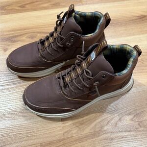 Hey Dude Men's Brown High-Top Tahoe Shoe